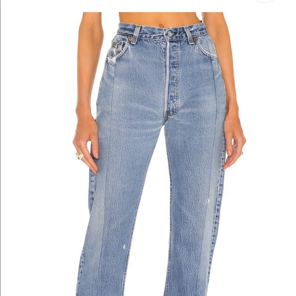 EB denim vintage unraveled size 25